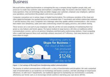 How cloud-based PBX and PSTN save Microsoft more than $120,000 per day with Skype for Business