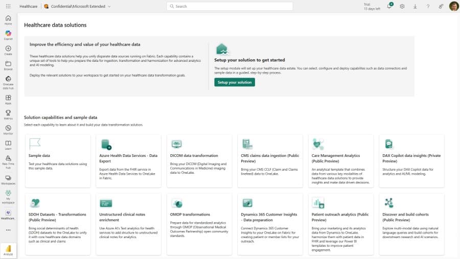 Power healthcare AI with unified and protected multi-modal healthcare data