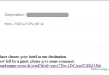 Phishing campaign impersonates Booking .com, delivers a suite of credential-stealing malware